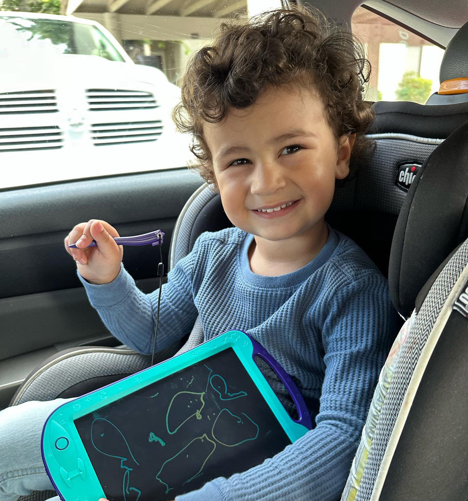 Traveling with Toddlers: How the Astrodraw Drawing Pad Became the Ultimate Companion