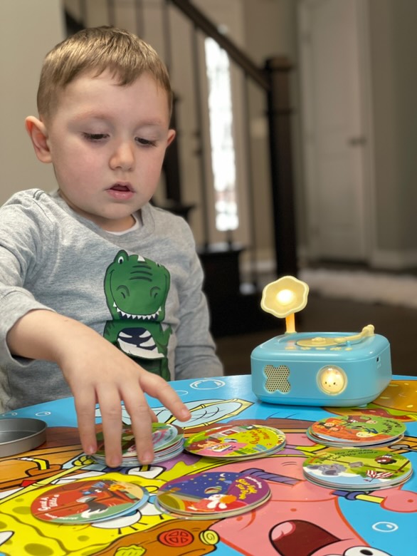 Montessori-Inspired Story & Music Player for Little Learners!