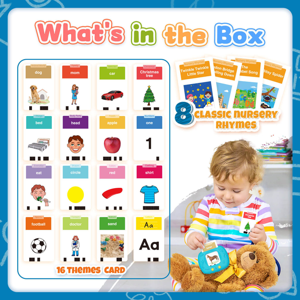 How to Support a Toddler's Speech Development: Tips and Tools Like Homestec Talking Flash Cards