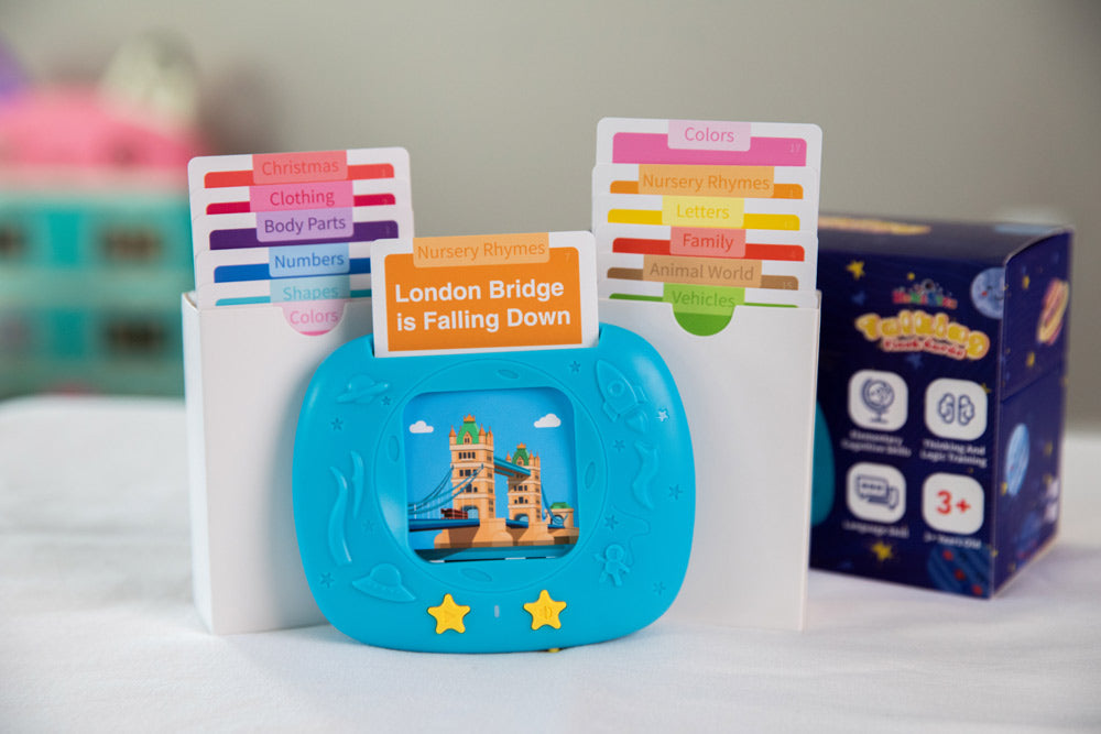Nurturing Curiosity and Confidence: The Magic of HOMESTEC Toddlers Talking Flash Cards